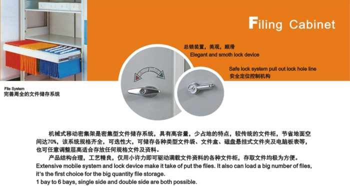 钢制家具|密集柜|办公家具|机械式移动密集柜|密集柜、密集架、档案密集柜